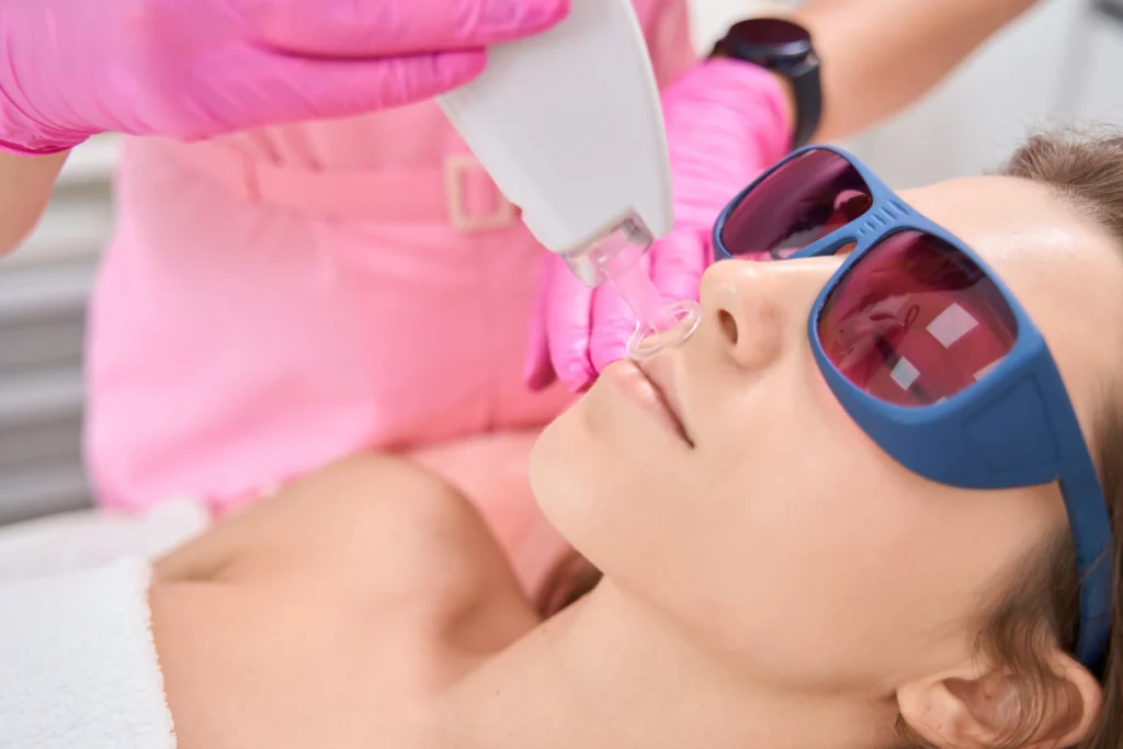 The Q switch laser is a safe and effective treatment for all skin types when performed by skilled practitioners, and can address pigmentation, acne scars, melasma, and tattoos with collagen-boosting benefits and minimal downtime.